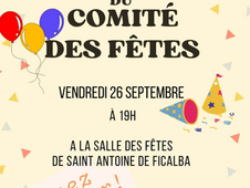 Comité des fêtes de Saint Antoine de Ficalba 