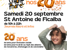  Samedi 20 septembre Journée Récré et Infos TOM Enfant Phare 