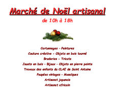 Marché de Noël, 7 et 8 décembre !