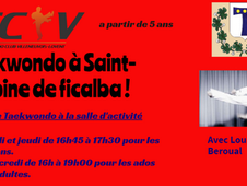 Taekwondo cours à St Antoine cette année
