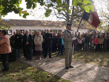 Emouvante cérémonie, ce 11 Novembre au Monument aux Morts de Saint-Antoine