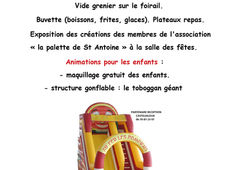 Fête du village, 28 et 29 juillet