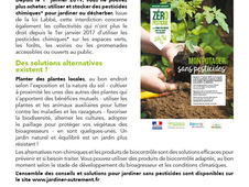 Zéro pesticide, c’est 1000 fois mieux pour ma santé et la planète
