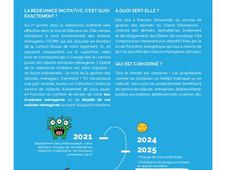 CAGV Rappel sur la redevance incitative 